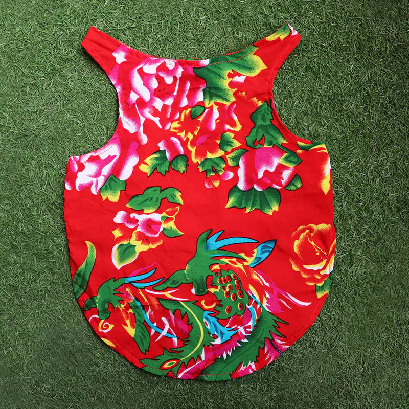 Cool Sunscreen Pet Vest for Pugs and Schnauzers