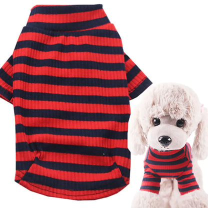 Striped Pet Stretch Garments