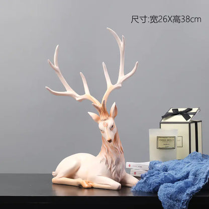 Elegant Deer Figurine for Home Decor and Gifts