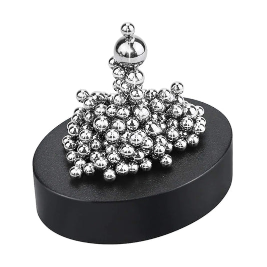 Amersumer 1 Box Stress Relief Magnetic Desk Sculpture Toys Desk Sculpture Decor Toys Magnetic Balls Desktop Decor Fidget Toy for Boredom Intelligence Development