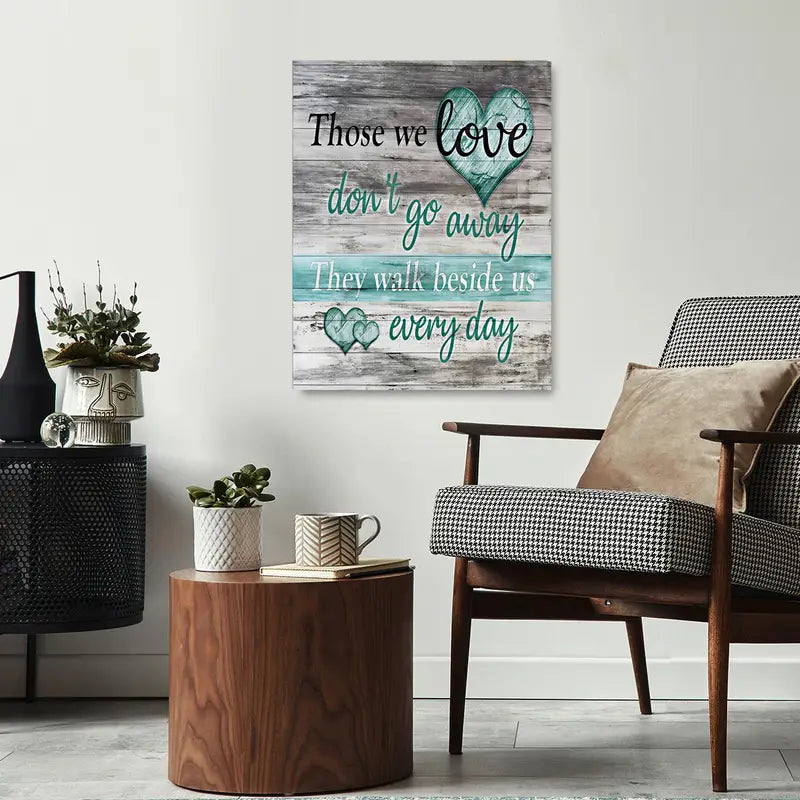 Love Memory Canvas Painting - Wall Art for Home Decor