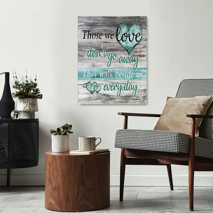 Love Memory Canvas Painting - Wall Art for Home Decor