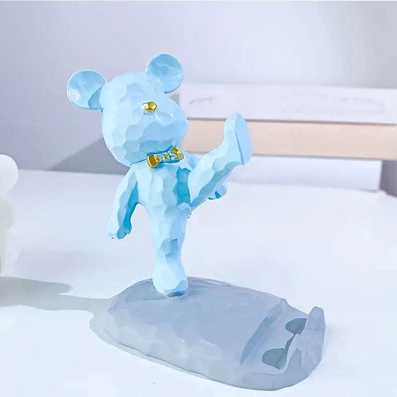 Creative Bear Phone Holder for Desktop Home Decor