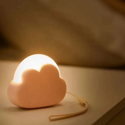 Cute Cloud Shaped Night Light - Mini Desktop Decor