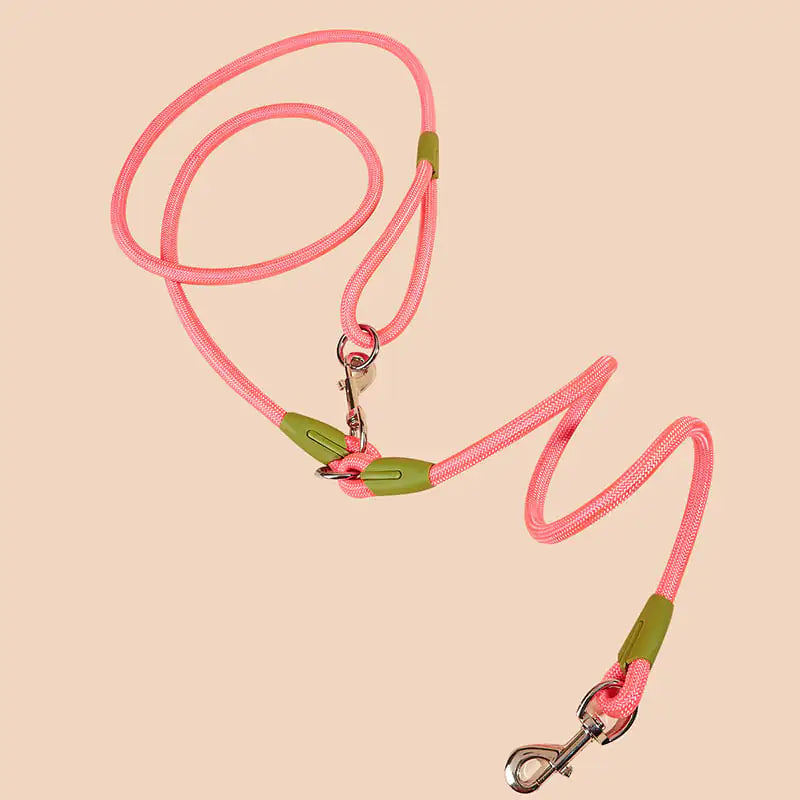 Towing Rope for Walking Dogs with Bite-Proof Chain