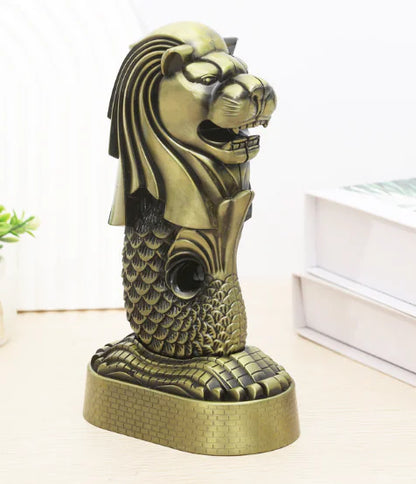 Singapore Merlion Metal Crafts Home Decor Model