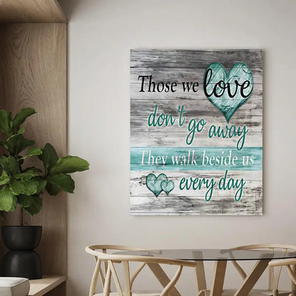 Love Memory Canvas Painting - Wall Art for Home Decor