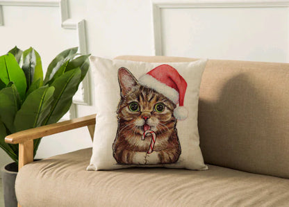 Cotton Linen Sofa Cushion for Home and Office Decor