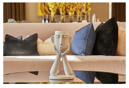 Nordic Style Resin Decorative Figurine for Home Decor