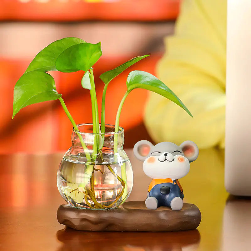 Creative Home Decor Starry Sky Vase for Office Desk