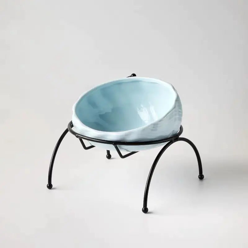 Pet Supplies Elevated Cat and Dog Bowls with Slant Design