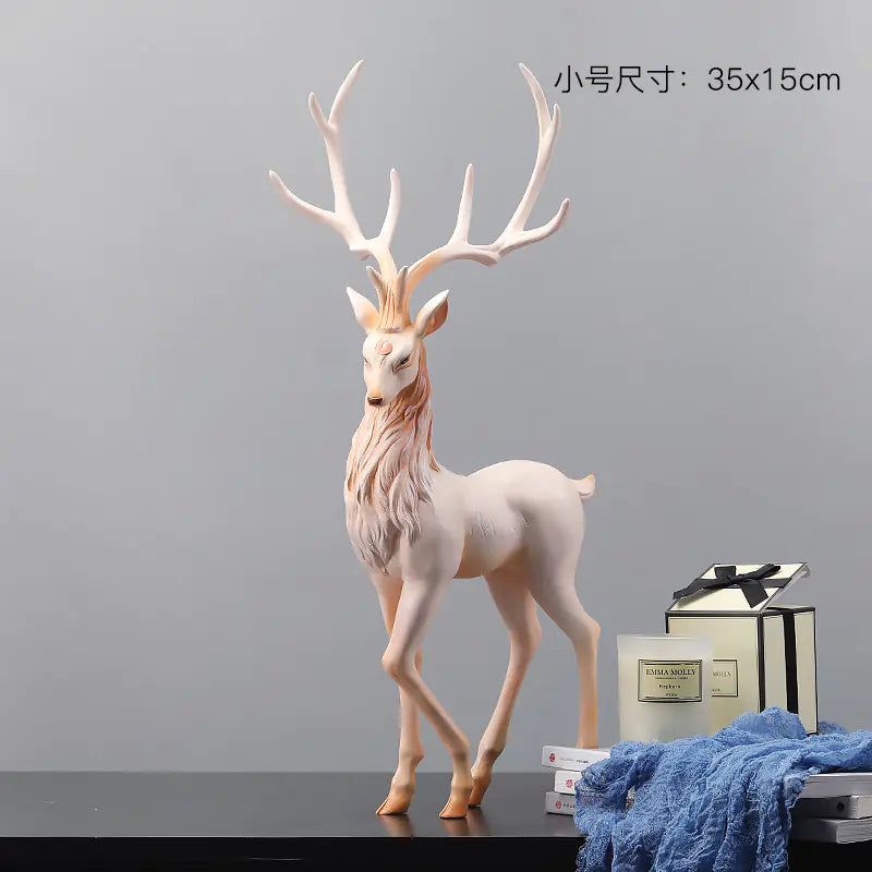 Elegant Deer Figurine for Home Decor and Gifts