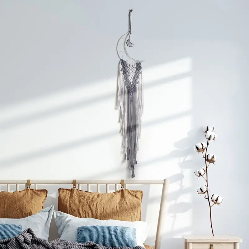 Handwoven Dream Catcher Tapestry for Home Decor