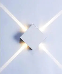 LED Cross Effect Wall Lamp for Modern Home Decor