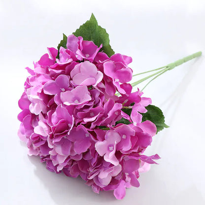 Artificial Hydrangea Bouquet for Home Decor (5 Heads)
