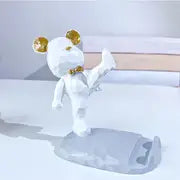 Creative Bear Phone Holder for Desktop Home Decor