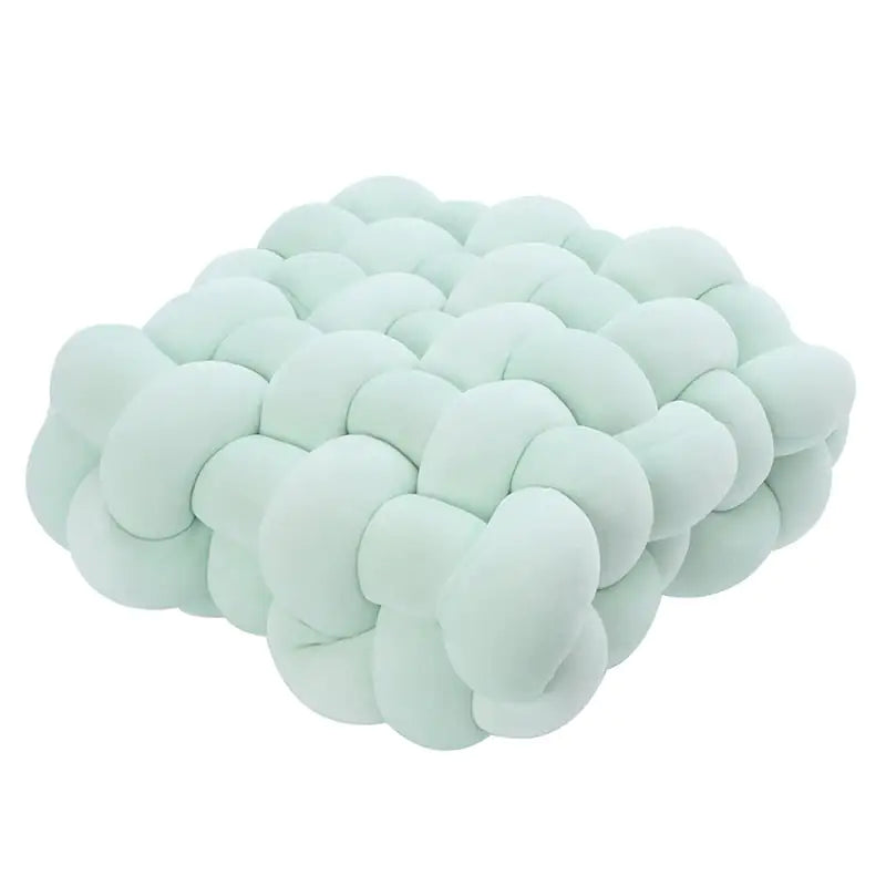 Woven Square Plush Cushion for Creative Home Decor