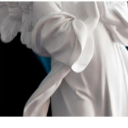 Adorable Angel Girl Sculpture for Home Decor (1 Piece)