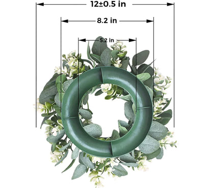 Artificial Eucalyptus Wreath for Home Decor (1pc)