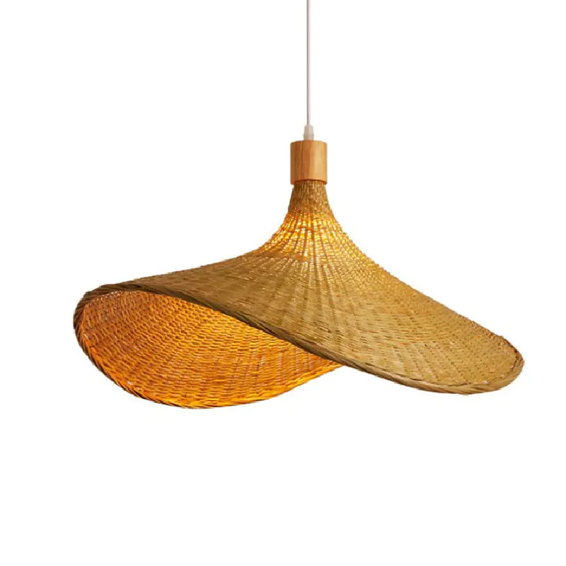 Bamboo Pendant Light - Creative Asian Style Design