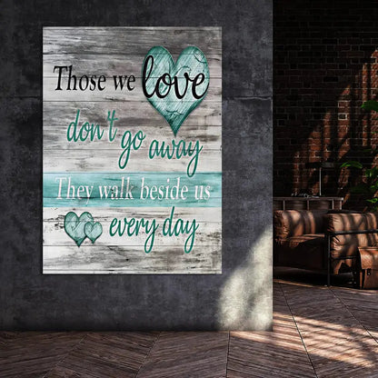 Love Memory Canvas Painting - Wall Art for Home Decor
