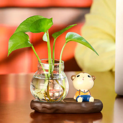 Creative Home Decor Starry Sky Vase for Office Desk