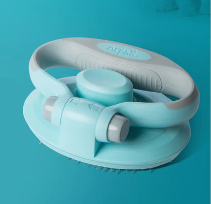 Self-Cleaning Steel Wire Brush for Pets (Dog Grooming Tool)